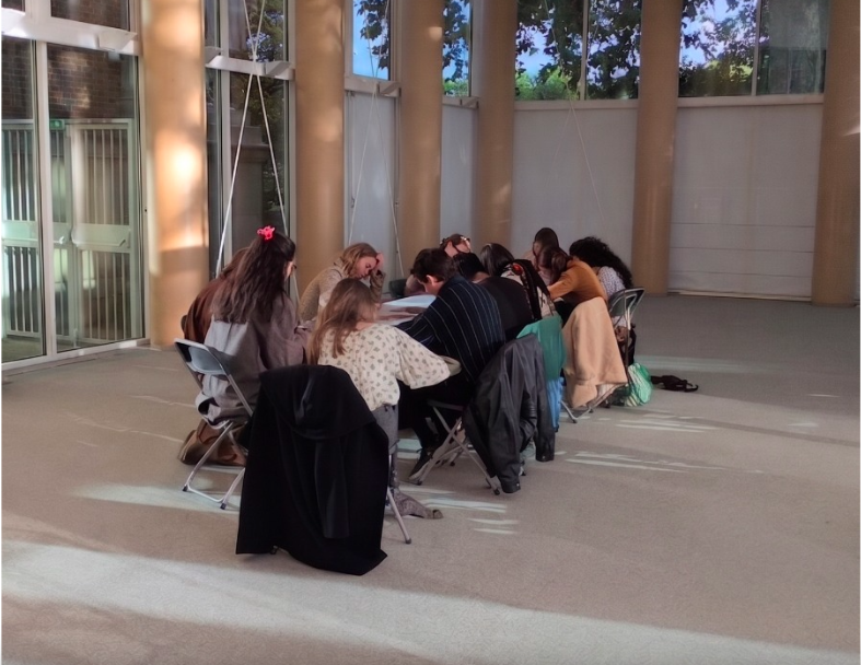 Séance d'atelier d'écriture Ateliers Affixe au Musée du Luxembourg
